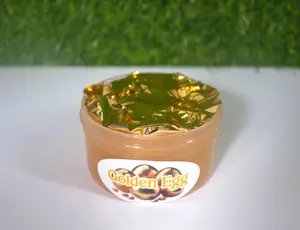 Golden Egg Slime ~ Scented ~ Clear Slime ~ Good Vibes Slime ~ Easter Basket