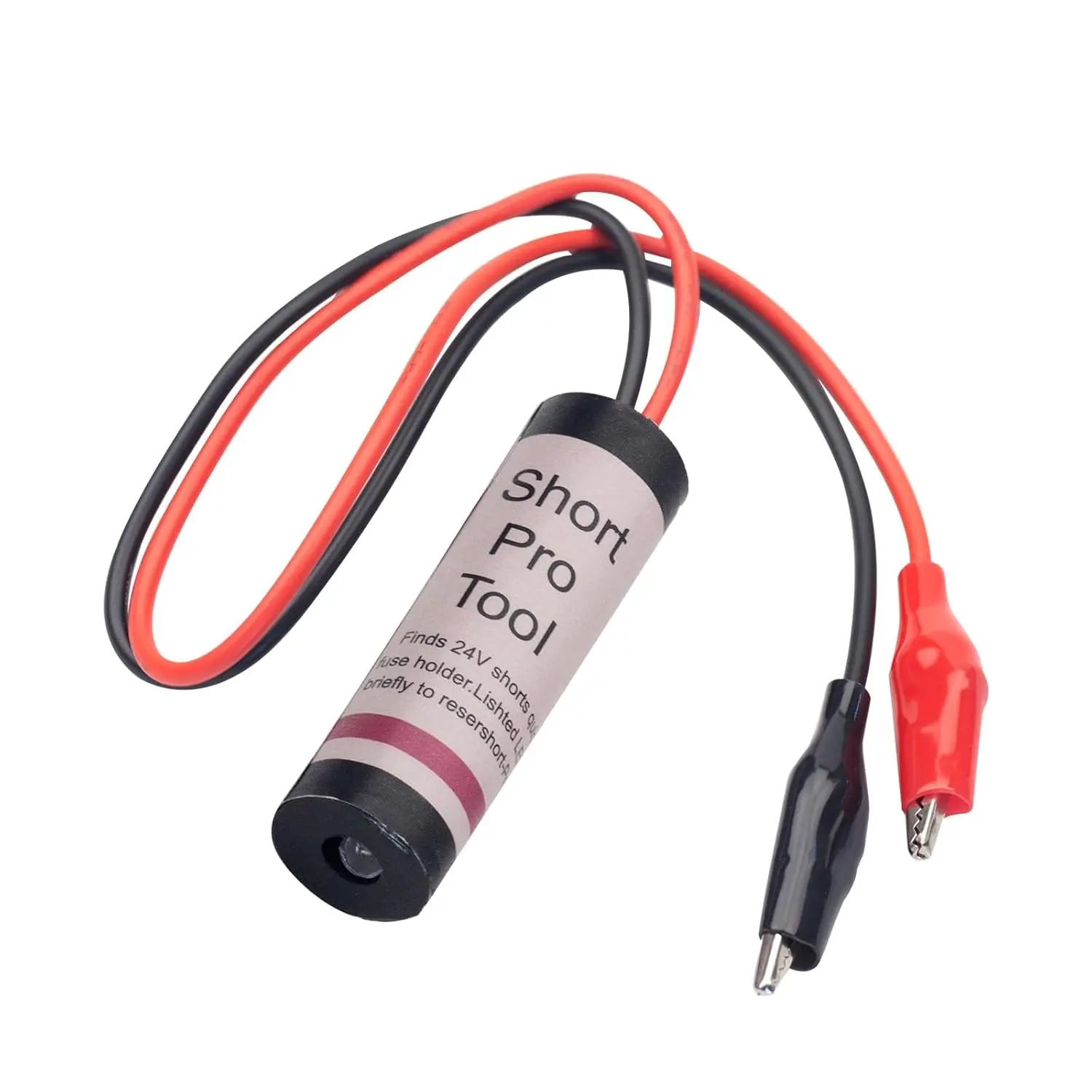 Short Pro Tool Finder HVAC Tools with 12 Inch Lead and  Clip, Locate Shorts in 24 VAC Circuits Quick Short Detection Circuit Breaker Finder Tool