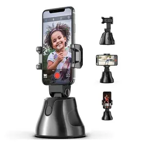212 MAIN SmartHold 360 Rotation Smart AI Gimbal Mobile Smartphone Accessory - Tech Accessory for Live Video Recording, Object Motion Tracking, Selfie Capture - Black