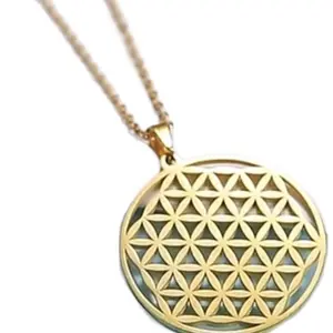 Seed of Life Sacred Geometry Necklace for Energy Alignment, Manifestation & Spiritual Wellness