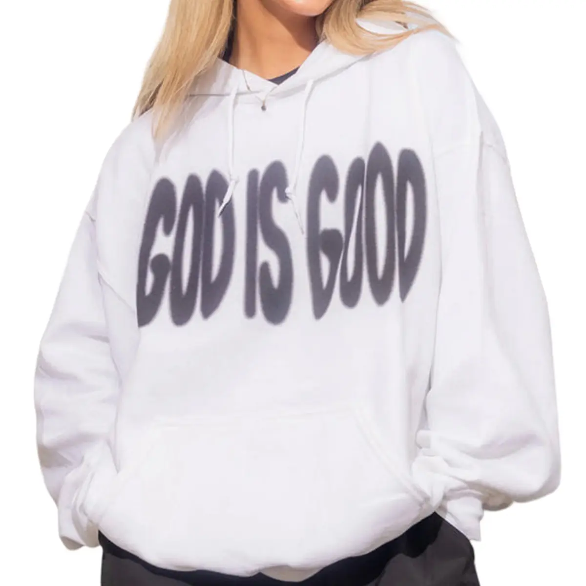 God Is Good All The Time Hoodie, Christian Faith Graphic Sweatshirt, Religious Inspirational Hoodie, Jesus Lover Gift, Bible Verse Pullover Hoodie