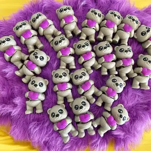 Teddy bear valentine 3D printed mini miniature figure statue figurine