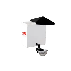 RAC Paws 64oz(2L) Small Animal Drinker with Auto-Fill Metal Cups - Suitable for Small Pets, Bunnies, Hamsters, Guinea Pigs, Rabbits, Chinchillas, Mice and Rats