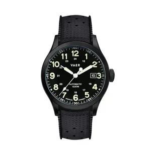 VAER A5 Tactical Field - 40mm Men's Military Field Watch, Japan Automatic Movement, Scratch Resistant Sapphire Crystal, Water-Resistant