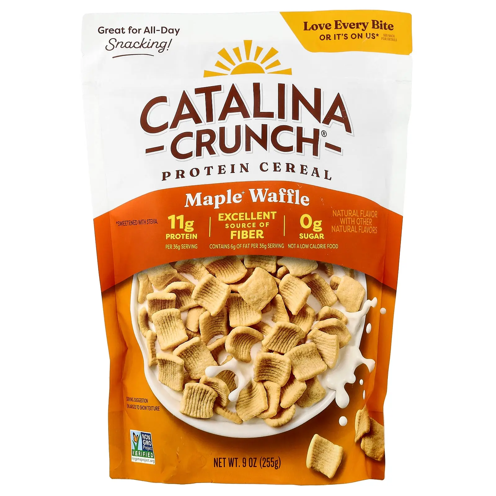 Catalina Crunch Protein Cereal, Maple Waffle, 9 oz (255 g)