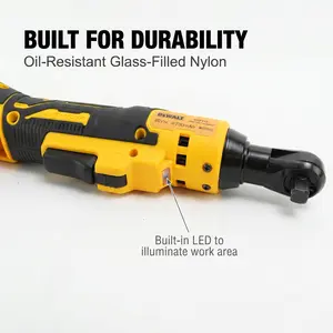 DEWALT DCF512  MAX XR Ratchet Wrench 3/8 Drive 95Nm Compact Brushless Tool For Automotive Maintenance And Workshop Use With Battery 2026