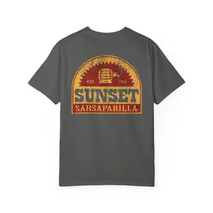 fallout sunset sarsaparilla shirt, unisex fallout game shirt, vault tec merch shirt, fallout pip boy shirt Sweatshirt, Hoodie, Comfort Colors