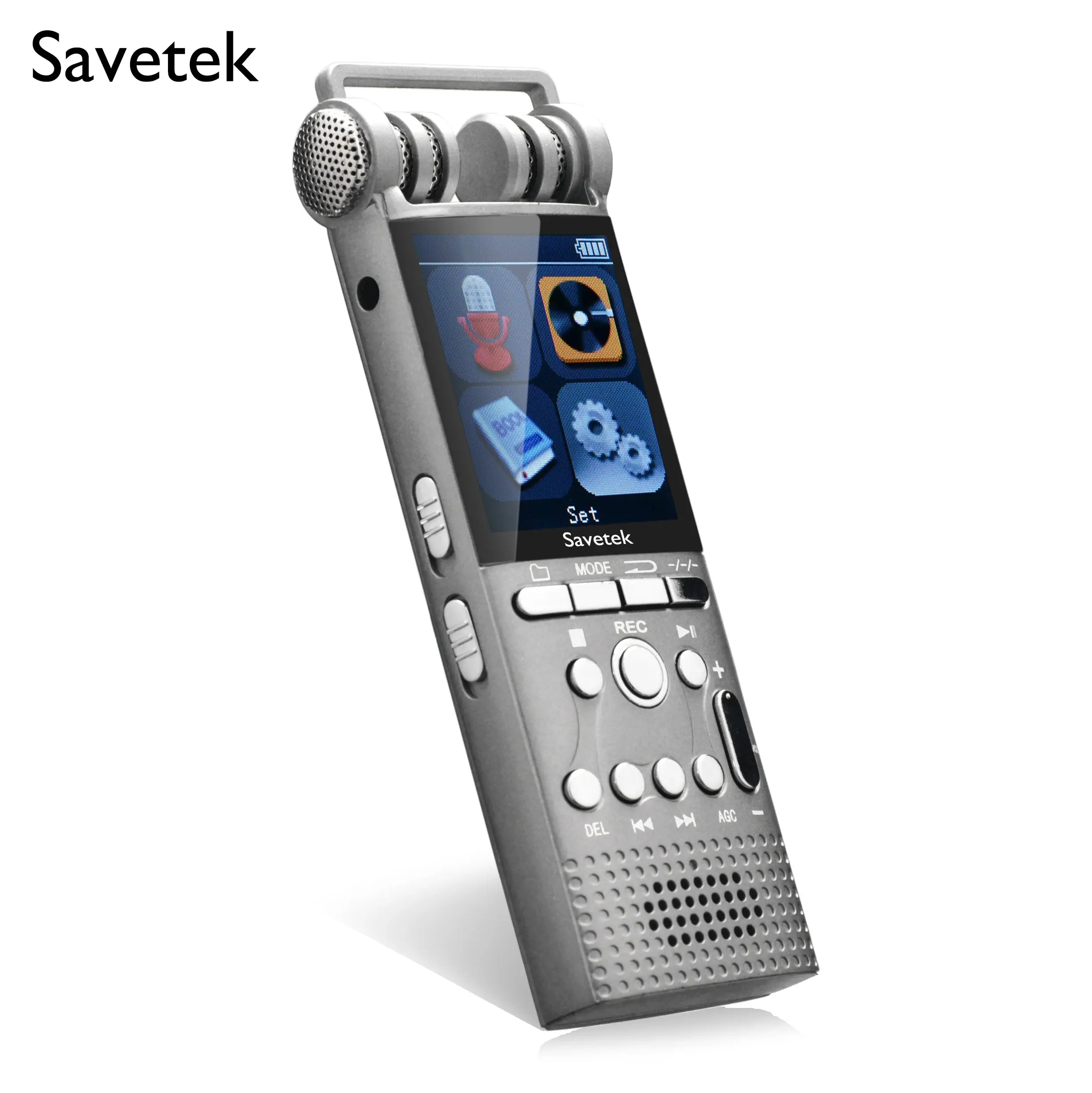 Savetek Professional Digital Voice Activated Audio Recorder