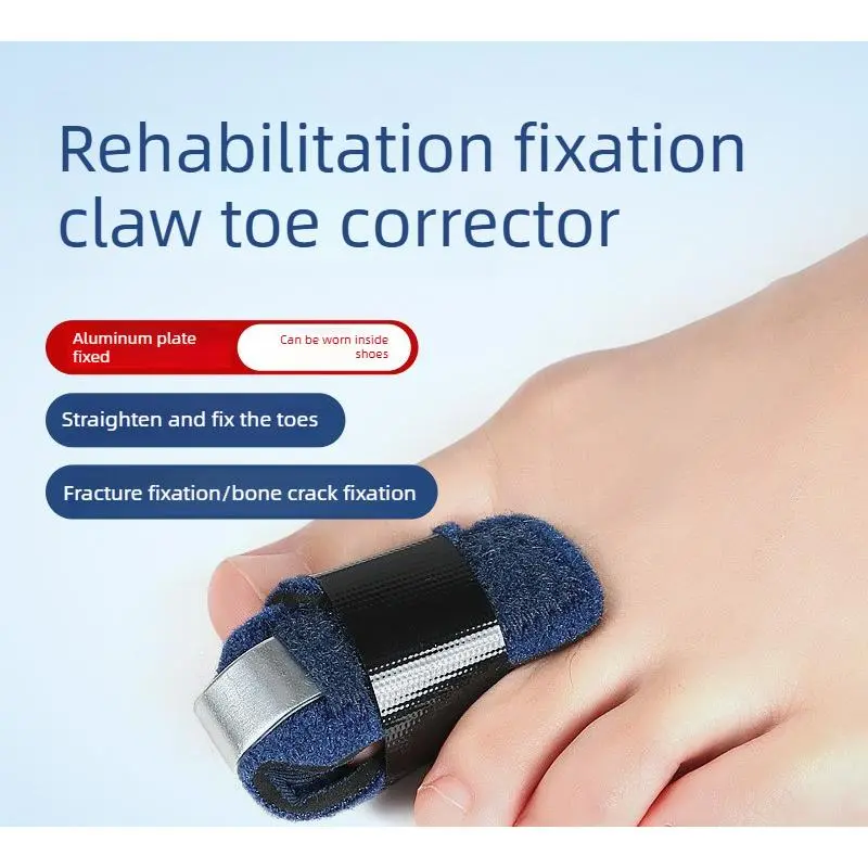 Gentle Lightweight Toe Straightening Support Braces - Adjustable Anti-Injury Protective Gear, Claw Toe Corrector, Fracture Bone Splint Cover, Wholesale Sports & Outdoor Accessory