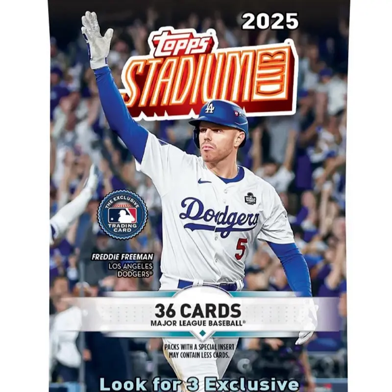 2025 Topps Stadium Club Jumbo Pack