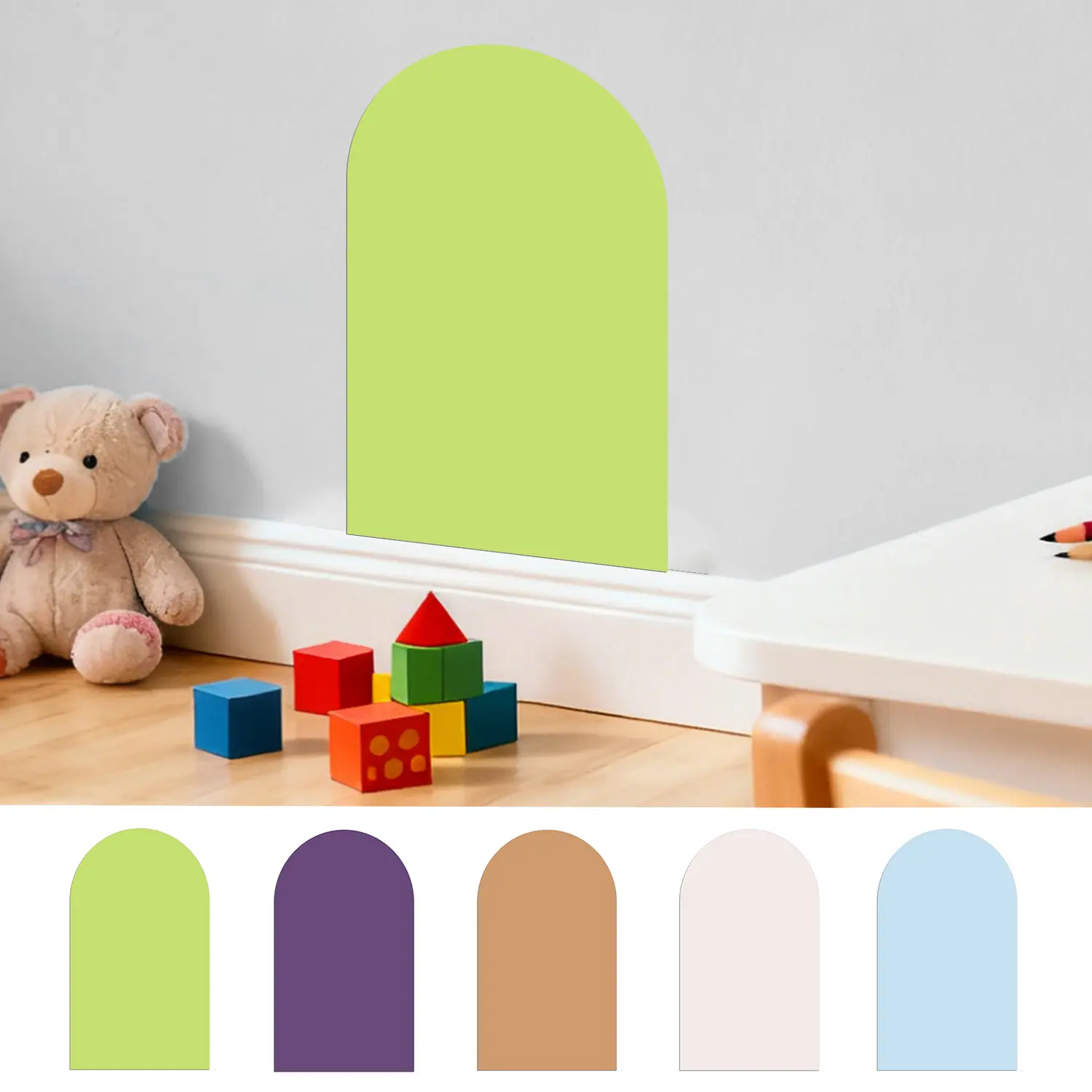 Self-Adhesive Soft Magnetic Whiteboard, Smooth Writing Surface, Strong Adhesion, Tool-Free Installation, Ideal for Schools & Home Use