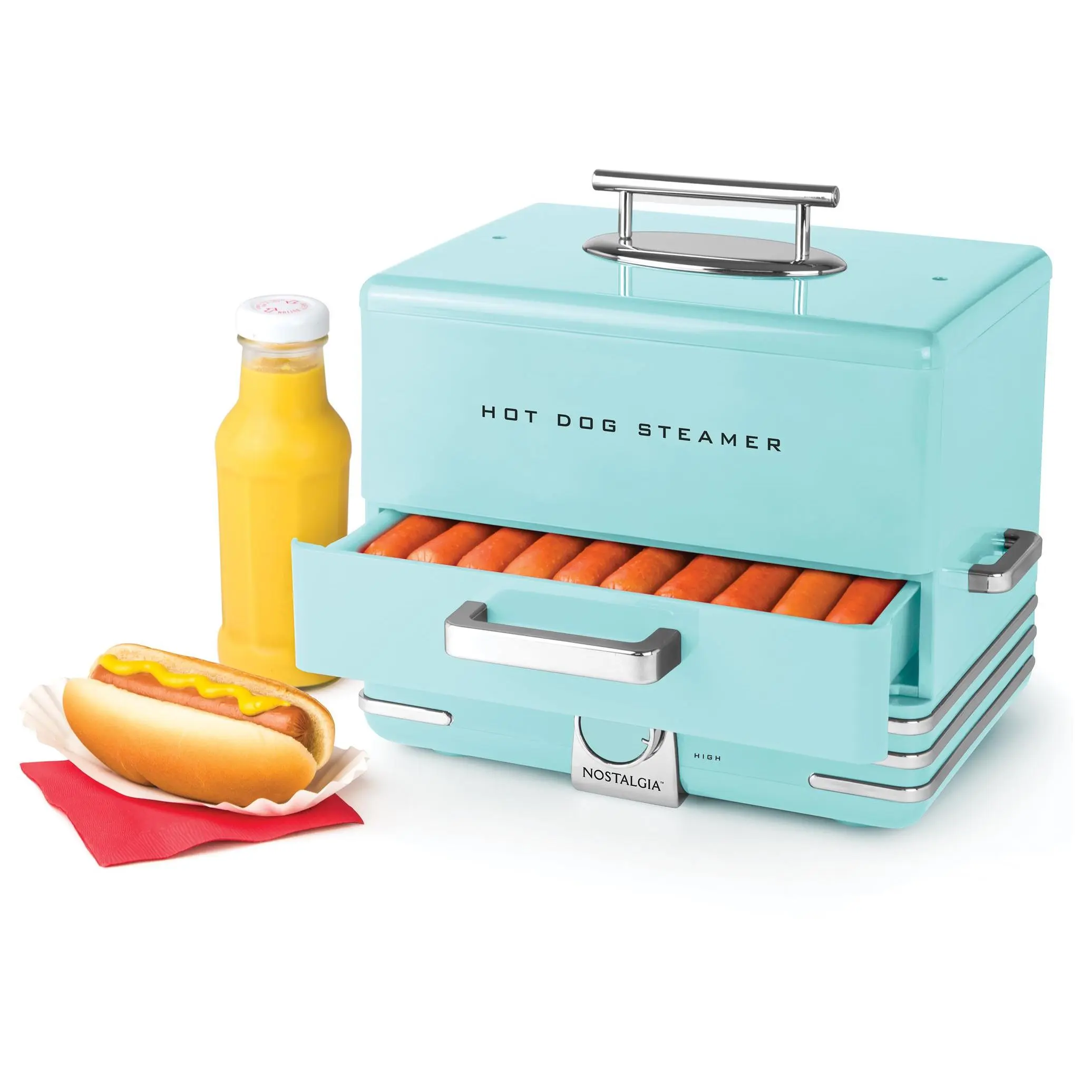 Nostalgia Hot Dog Steamer Nostalgia Hot Dog Steamer