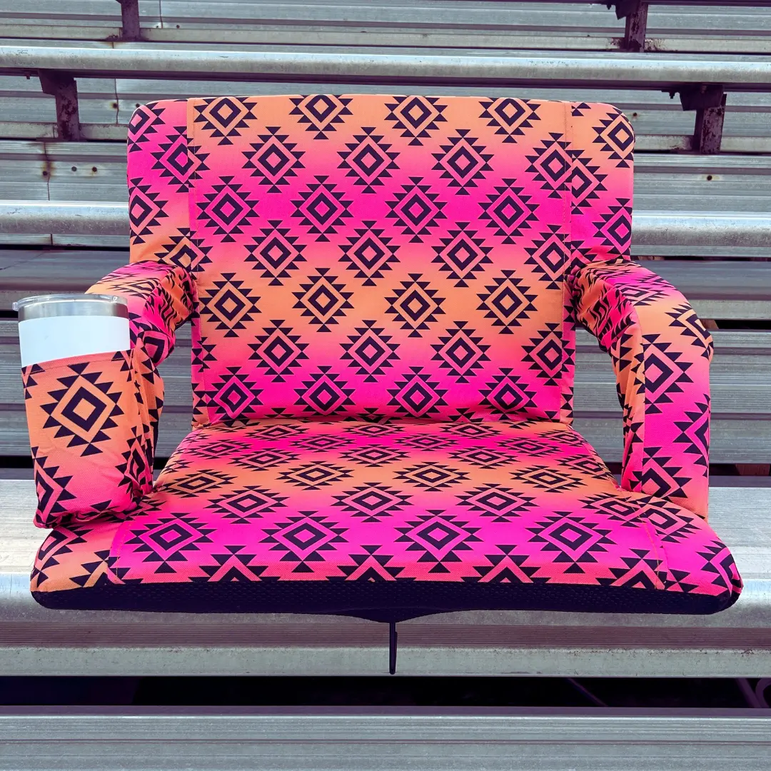 Neon Tribe 23" Stadium Seat with Armrests Neon Tribe 23" Stadium Seat with Armrests