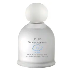Jafra tender moments nube unisex 3.3 fl oz glass bottle and new box colonias para bebe Water Based Baby Cologne Balsamic Oil Mandarin Talc Free Fragrance Essentials