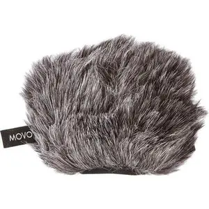 Movo - WS-G9 Furry Outdoor Microphone Windscreen Muff for Portable Digital Recorders, Zoom H4n Compatible Windscreen