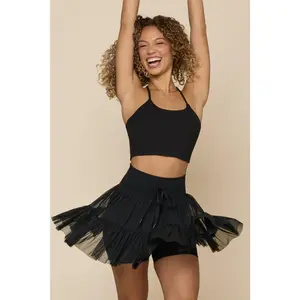 Pirouette Skort (Longer) - Black