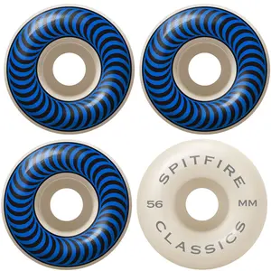 SPITFIRE Skateboard Wheels 56mm CLASSICS Old School Pool Skating