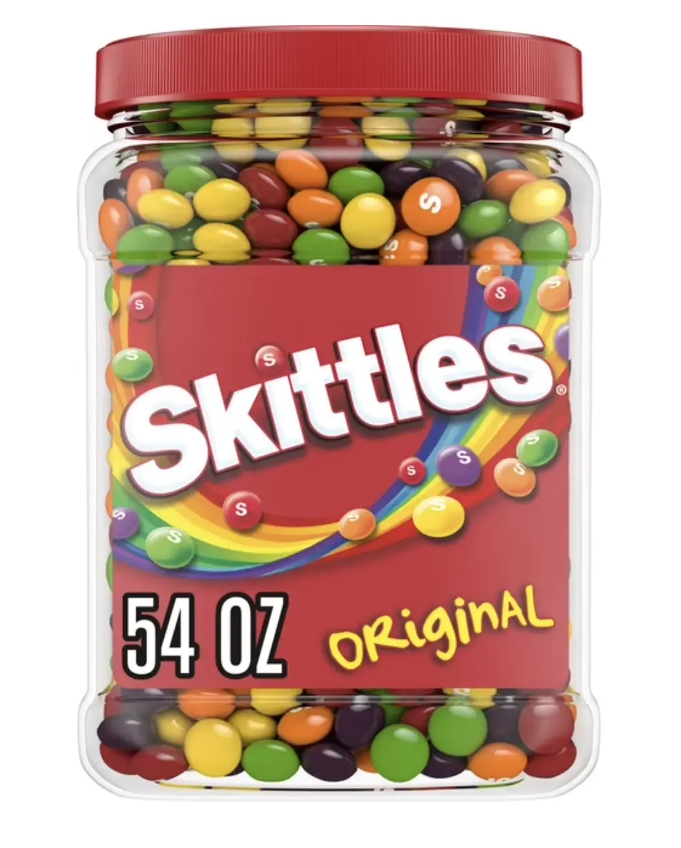 Skittles Original Candy Jar, 54 oz.