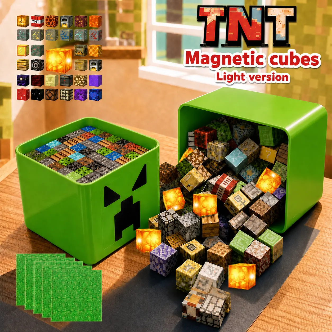 250PCS Magnetized Construction Set - No-Snap STEM Stacking Blocks, Stress Relief Toy for 6-8 Years/Ages 6+ Kids, Screen-Free Gift Boosting Creativity & Hand-Eye Coordination