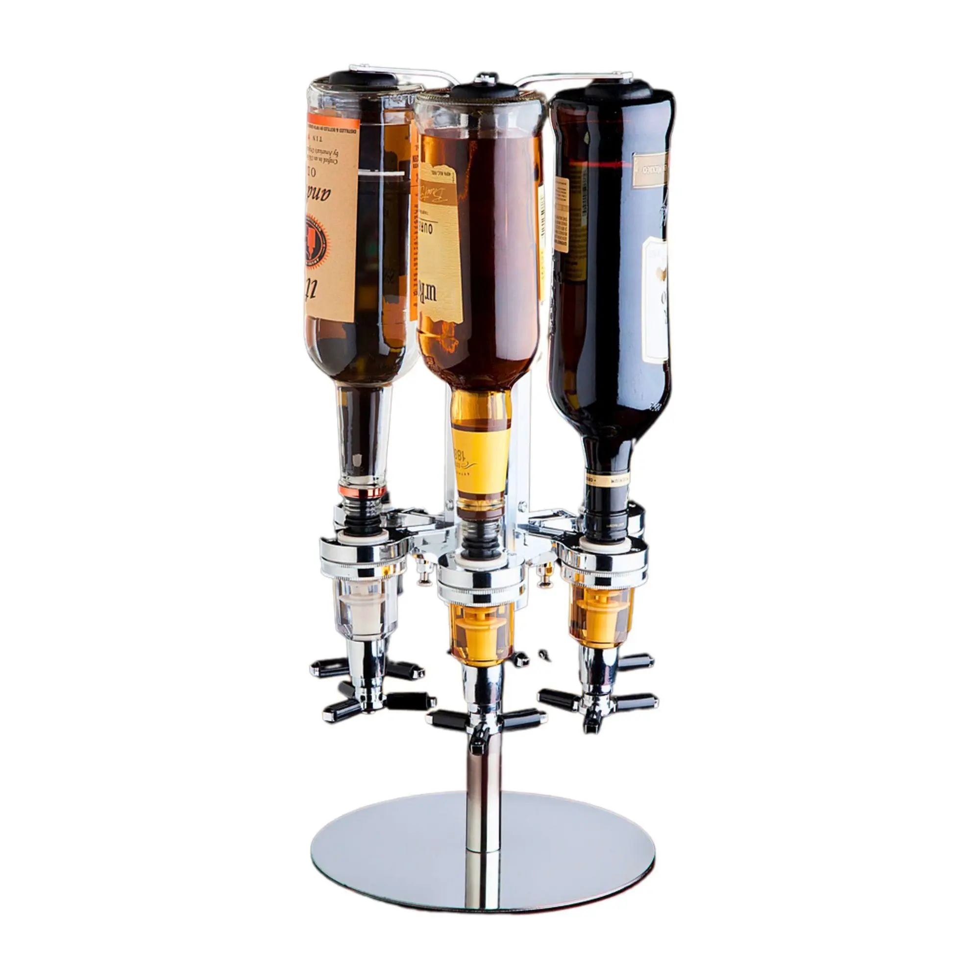 Godinger Barback Rotating 6 Bottle Liquor Dispenser Godinger Barback Rotating 6 Bottle Liquor Dispenser