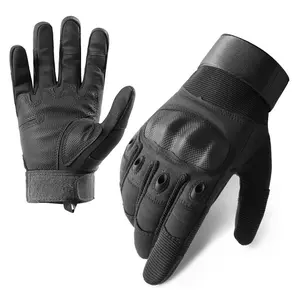 Tactical Full Finger Gloves - Touchscreen Tactical Full Finger Gloves Army Military Hunting Combat Shooting,Soft Knuckle Protection, Touchscreen Non-Slip Breathable, For Outdoor Sports Motorcycle Riding Training Hunting, Men Women Work Gloves Father Gifts
