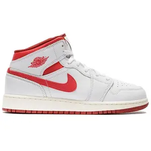 Jordan 1 Mid SE White Dune Red (GS) (kids) by StockX
