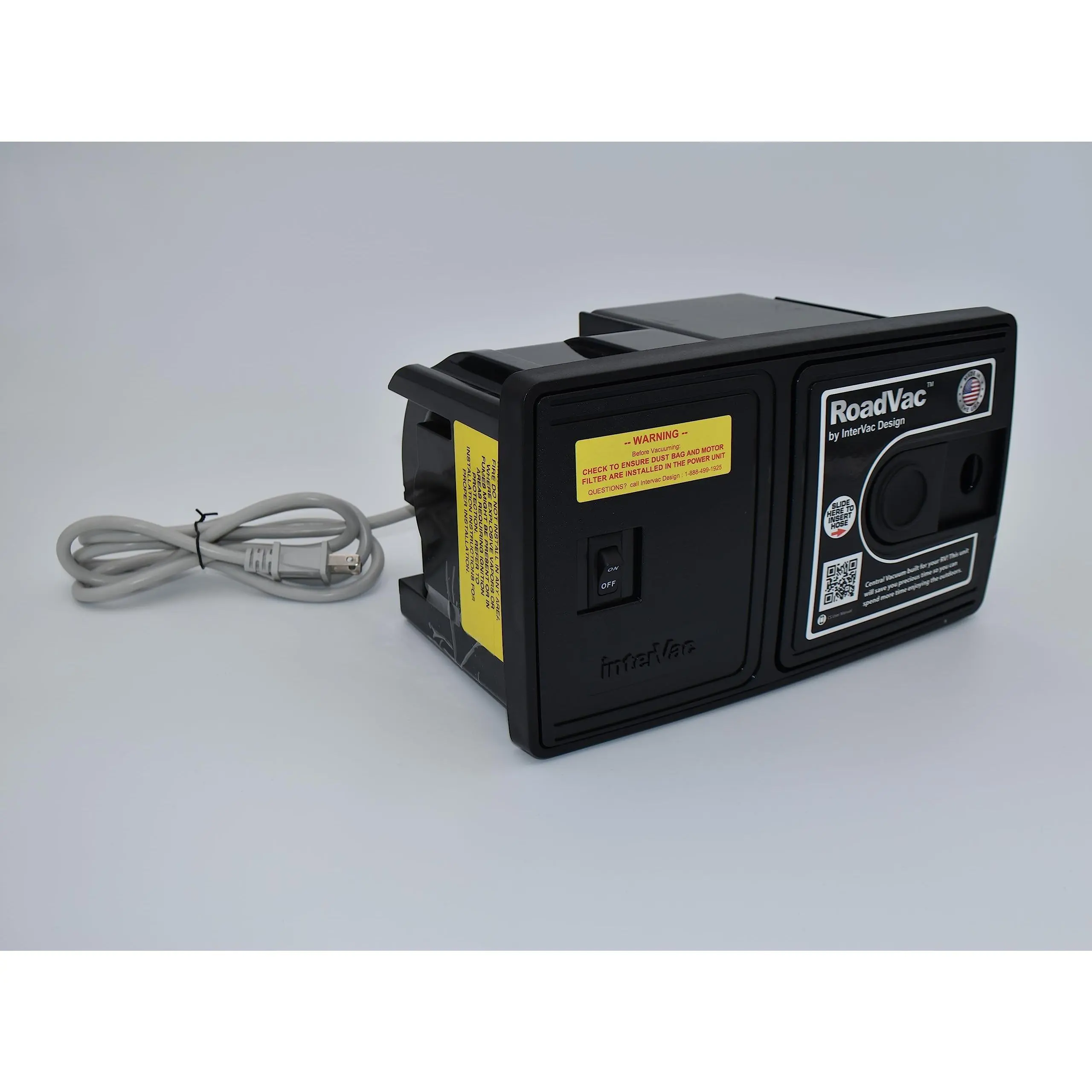 RoadVac CS-8-Cord 120v and Kit | Central Vacuum