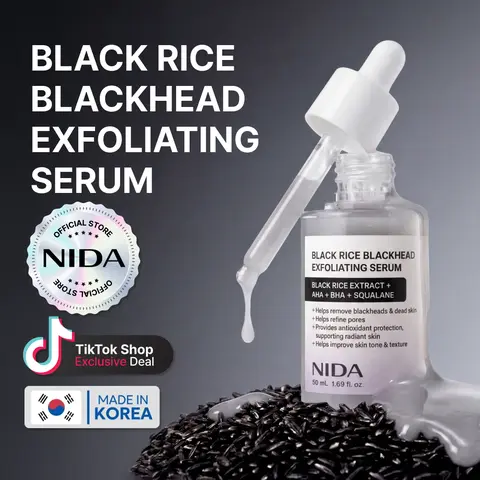 NIDA Black Rice Blackhead Exfoliating Serum
