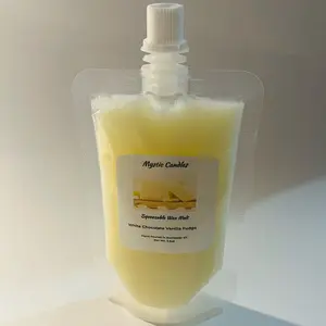 White Chocolate Vanilla Fudge Squeezable Wax Melt (1) 3.5oz