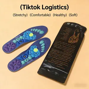 220+ lbs Comfort Support Insoles for All Day High Arch Support for Men Women, Shock Reduction & Acupoint Massage Cushions for Work Boots & Hiking Shoes Health