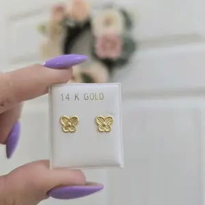 Broquel oro 14k