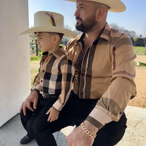 1 long sleeve shirt CAMEL (ESTILO BAYARD)