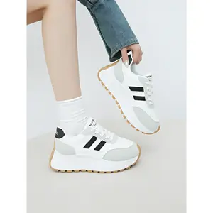 New Women's Casual Shoes Spring Summer Fall, Thick Sole Dad Sneakers, Comfortable Sports Shoes, Height Increasing Party Shoes, Trendy Fashion Sneaker