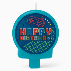Game On Birthday Candle