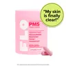 FLO PMS Vitamin Capsules for Women, 30 Servings (Pack of 1) - Proactive PMS Relief - Targets Hormonal Breakouts, Bloating, Cramps, & Mood Swings with Chasteberry, Vitamin B6, & Lemon Balm