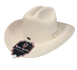 40568420304 Silver Belly - Vaquero Signature, 200x Fantasma " Edition San Judas " Western Wool Hat