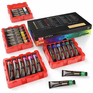 Arteza® Gouache Paint Set, 12ml Tubes, 24 pc. - ARTZ-8155