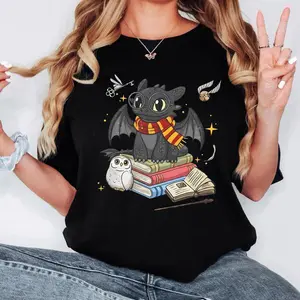 Toothless Vintage Shirt Toothless Epic Universe Night Fury Wizard Universal Studios Tshirt