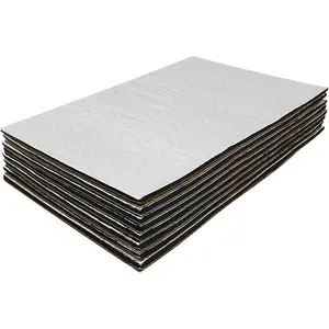 Gosche 394 mil 16 sqft Sound Deadener for Car, 10mm Thick Sound Deadening Mat. Ideal for Audio Noise Insulation & Vibration Dampening. Size 9.8″x 15.7″, 15 Pieces