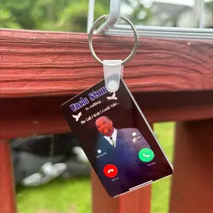 Memorial Phone Call Keychain- The Call I Wish I Can Take