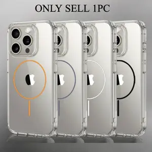 Ultra-Thin Candy For iPhone 16E 12mini 13mini X XS XR XS Max 7 8 SE2 SE3 7Plus 8Plus 11 12 13 14 15 16 17 Pro Max HD Clear Hard PC For Wireless Charge Cover