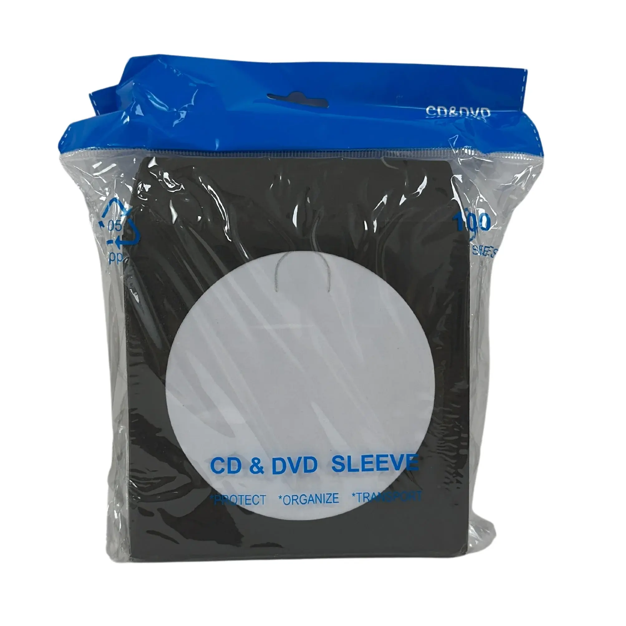 Color Paper CD Sleeves with Window & Flap