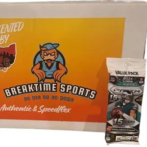 Breaktime Sports Speedflex Authentic Trading Card Pack & Memorabilia Box Curated Collection of Cards 1 Trading Card Included