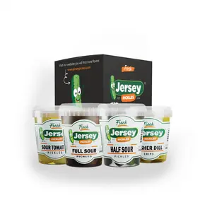 Jersey Pickles - Sour Masters Pack - Instant Food - Delicious - Natural Flavors