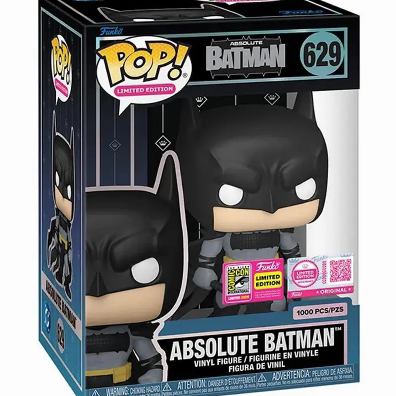 Funko Limited Edition Absolute Batman SDCC 2026 (1000PCS) Figure #629 CON STICKER