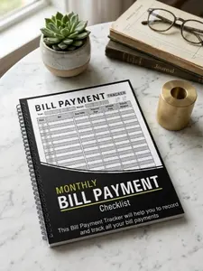Bill Payment & Budget Planner – 8.5x11, 100 Pages, Keep Track of Expenses, Save Money, Stay Organized