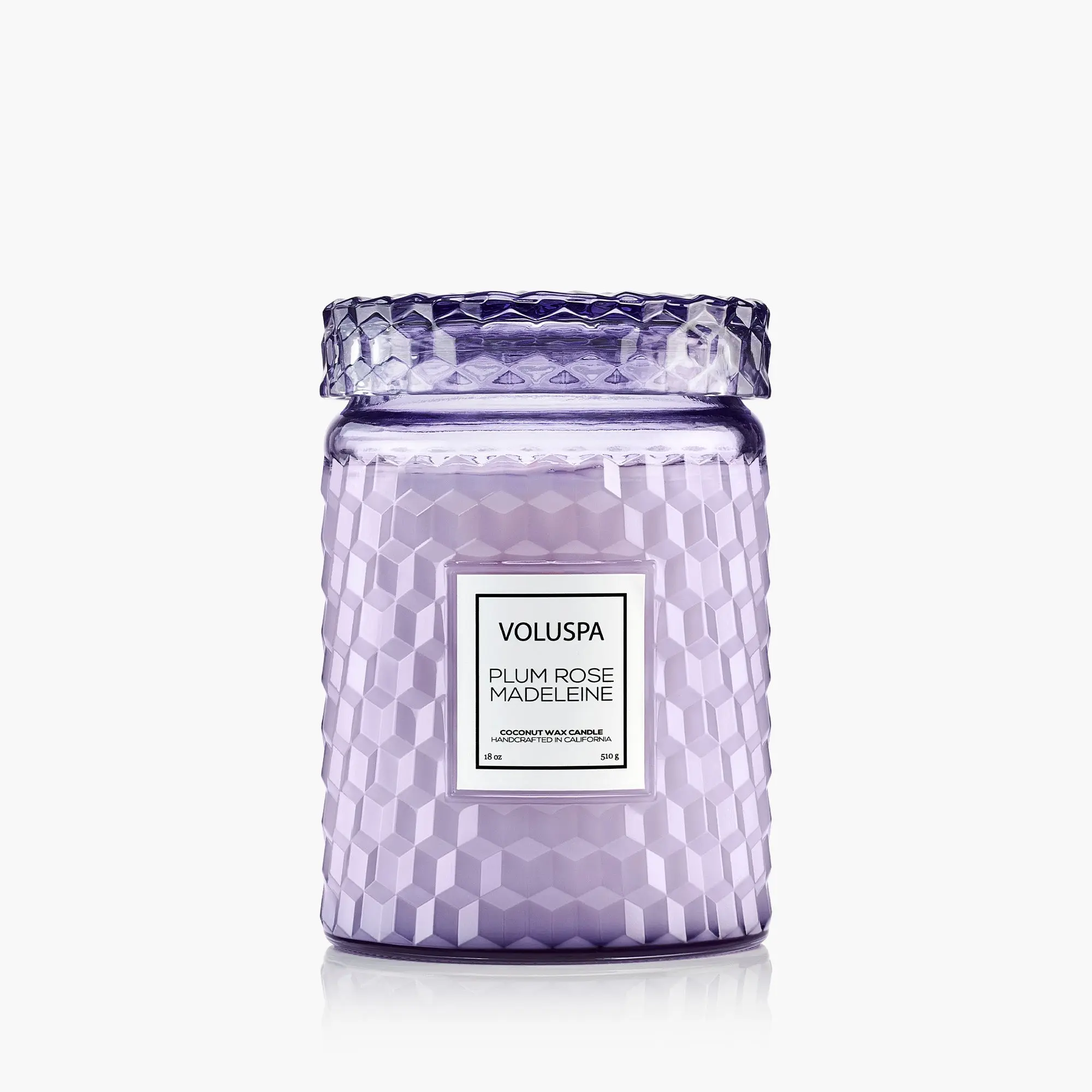 Plum Rose Madeleine - Large Jar Candle Plum Rose Madeleine - Large Jar Candle