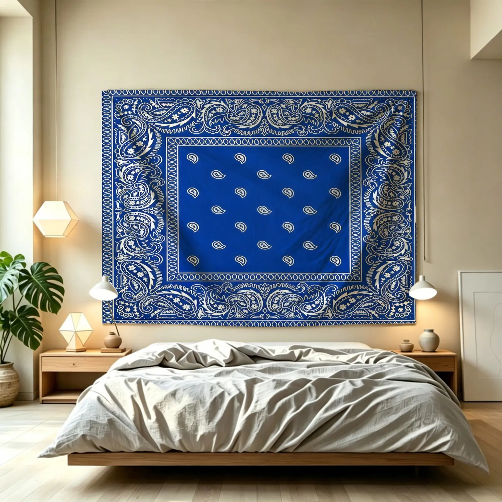 1Pcs Classic Paisley Pattern Series Tapestry, Fine Texture with Natural Drape, Suitable for Living Rooms and Studies, Decorating Unique and Retro Home Walls.