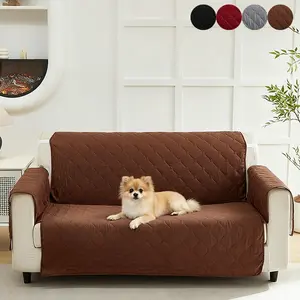 【Pet-Friendly & Scratch-Resistant】Quilted Full-Cover Sofa Pad – Cat/Dog Sofa Protector, Couch Sofa Protector, 4 Colors Available, Soft & Non-Slip, Washable Sofa Cover for Home (Anti-Stain & Easy Clean)