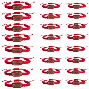 Virgin Mary Bracelets 24PCS Virgen de Guadalupe Rosary Handmade Thread Mexican Jewelry Perfect Gift for Her Handcrafted Elegance Versatile Design